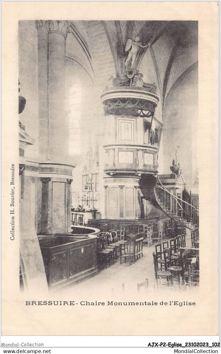 AJXP2-0147 - EGLISE - BRESSUIRE - Chaire Monumentale De L'eglise - Iglesias Y Catedrales