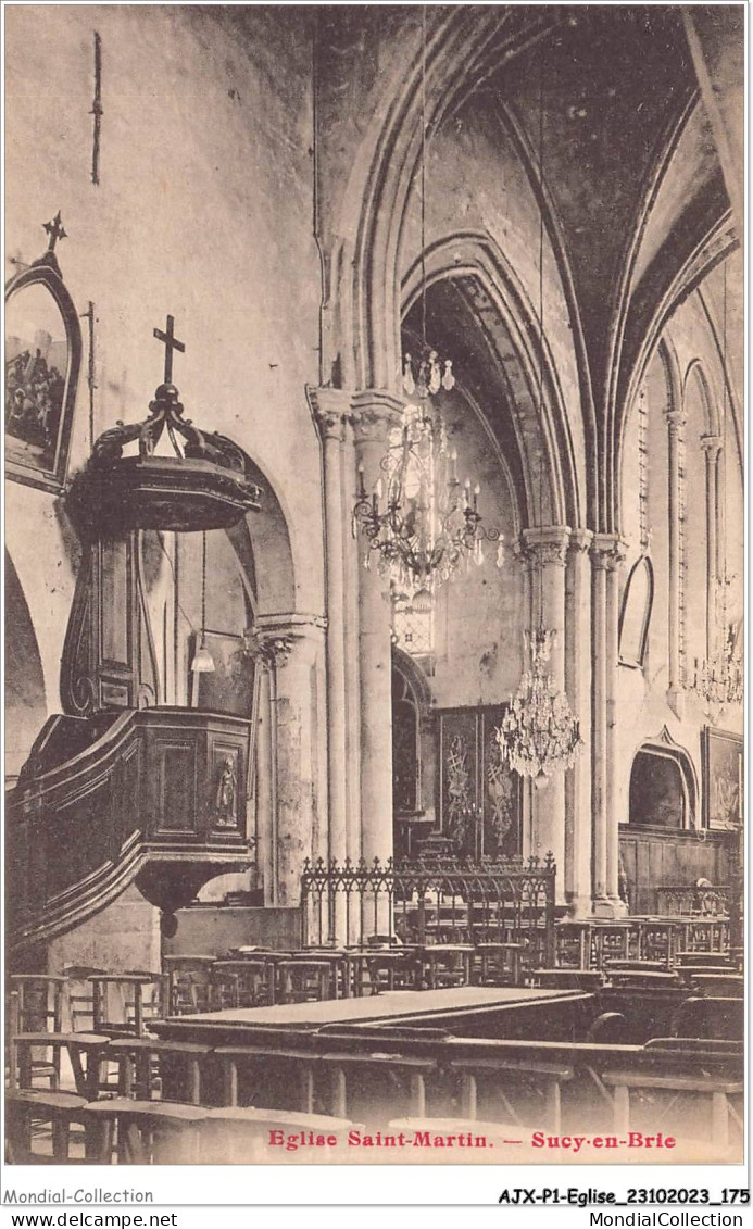 AJXP1-0090 - EGLISE - Eglise Saint-Martin - Sucy-en-Brie - Kirchen U. Kathedralen