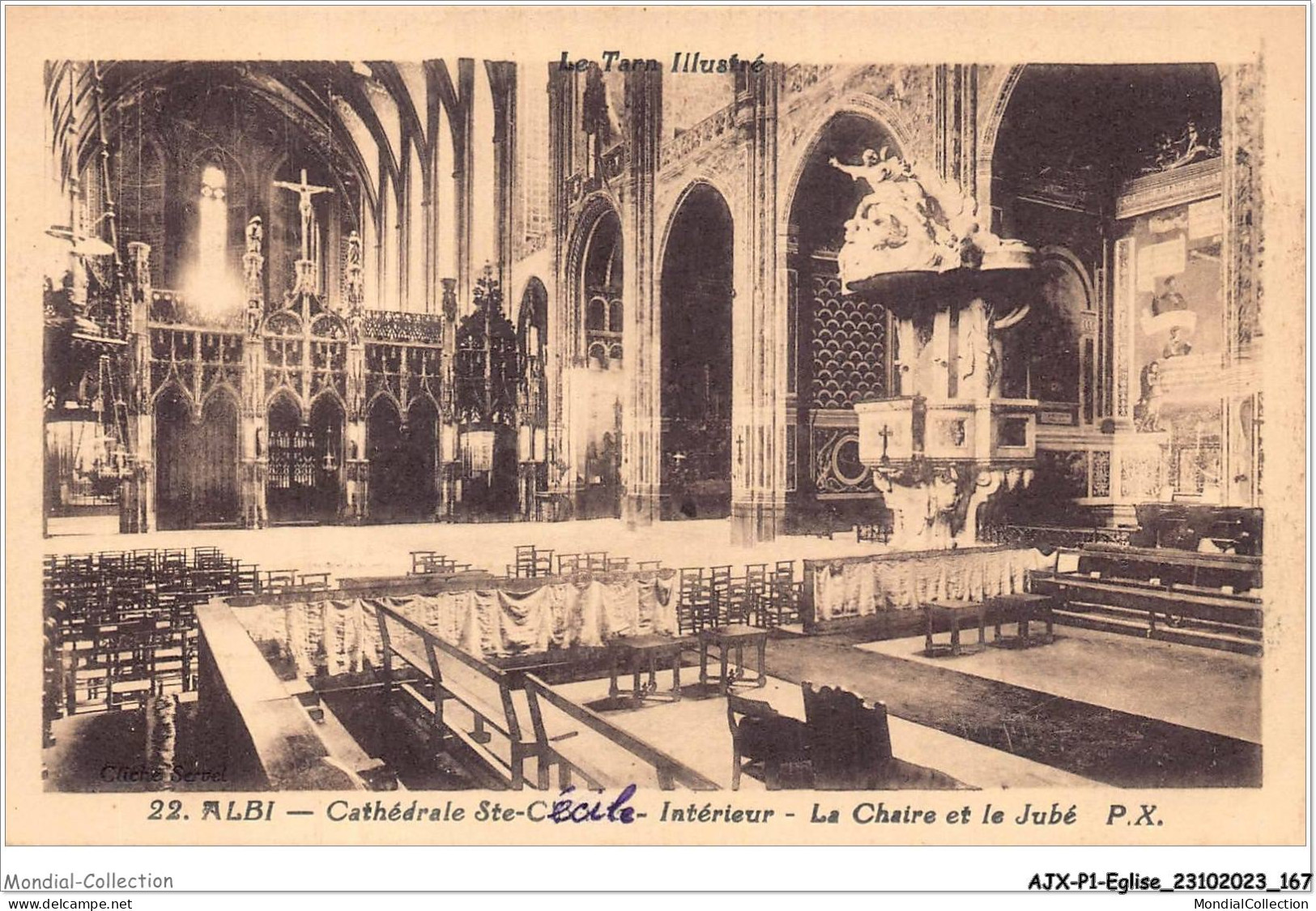 AJXP1-0086 - EGLISE - ALBI - Cathedrale STE-CECILE - Interieur - La Chaire Et Le Jube - Kirchen U. Kathedralen