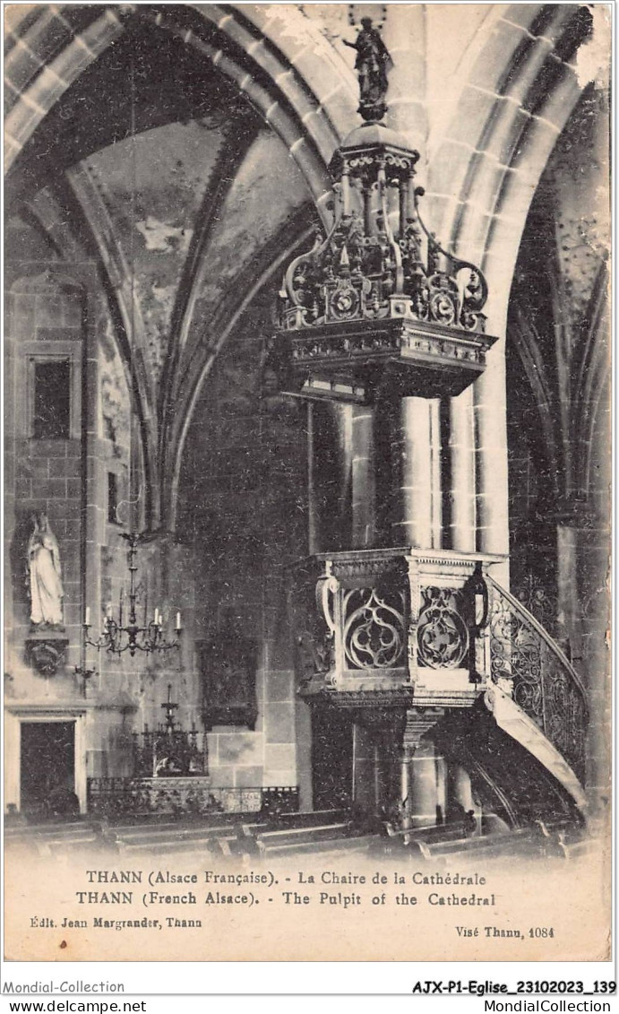 AJXP1-0072 - EGLISE - THANN - La Chaire De La Cathedrale - Kirchen U. Kathedralen