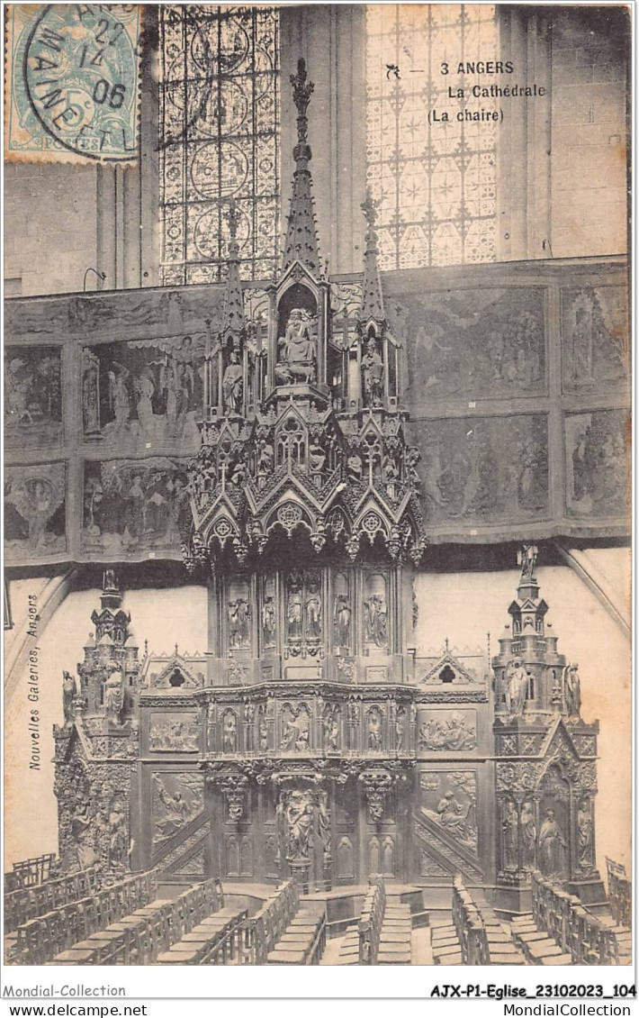 AJXP1-0055 - EGLISE - ANGERS - La Cathedrale - Eglises Et Cathédrales