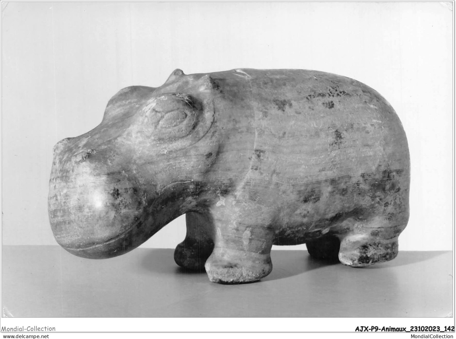 AJXP9-0958 - ANIMAUX - NY CARLSBERG GLYPTOTEK - KOBENHAVN HIPPOPOTAME - Nijlpaarden