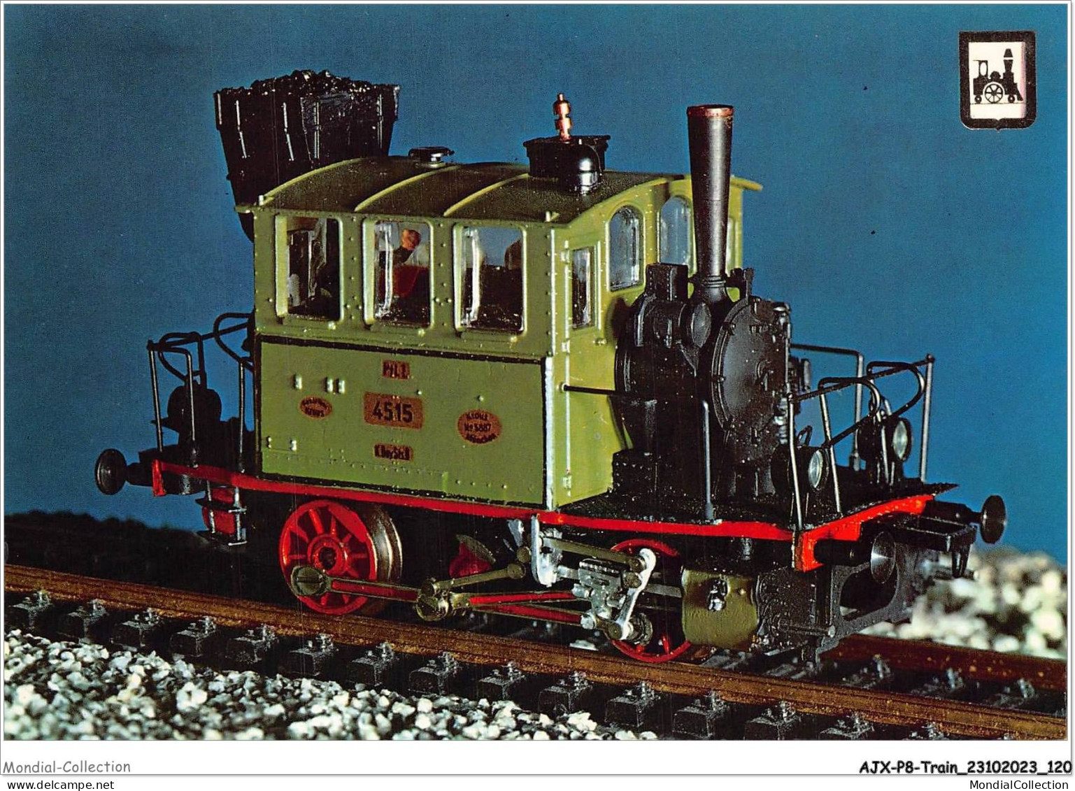 AJXP8-0792 - TRAIN - LOCOMOTORAS - Locomotora De Los Ferrocarriles Reales De Baviera - Trains