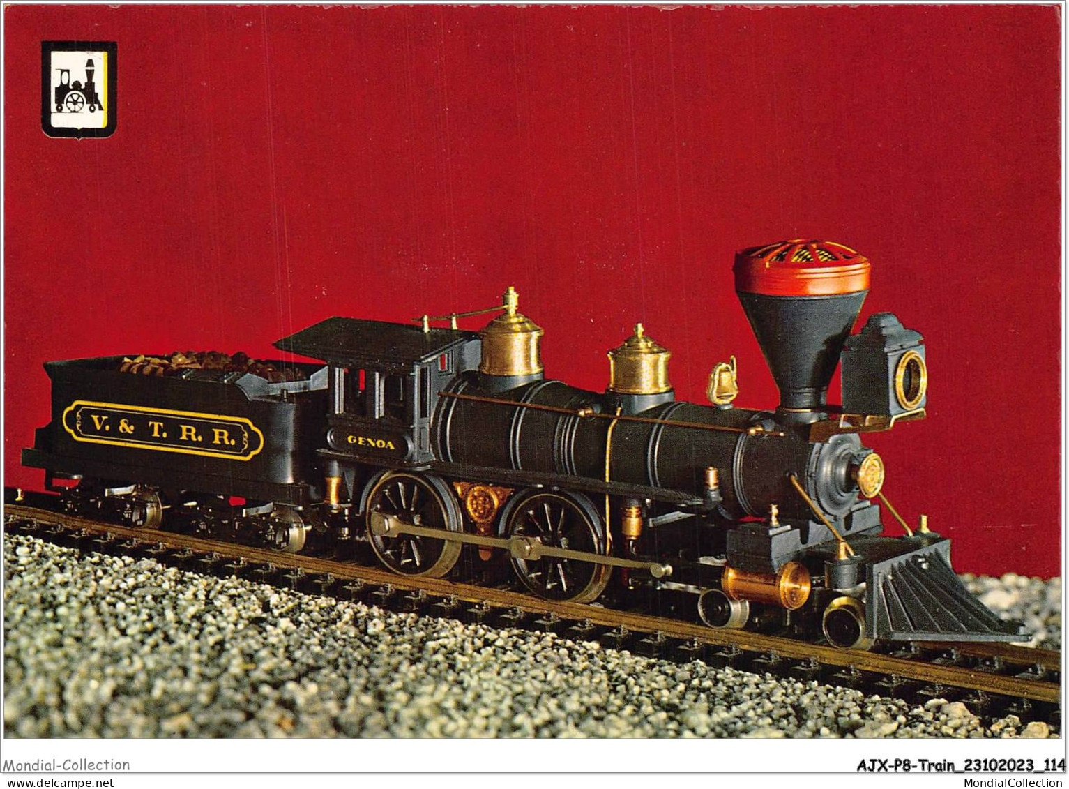 AJXP8-0789 - TRAIN - LOCOMOTORAS - Reproduction De La Locomotora GENOA - Eisenbahnen