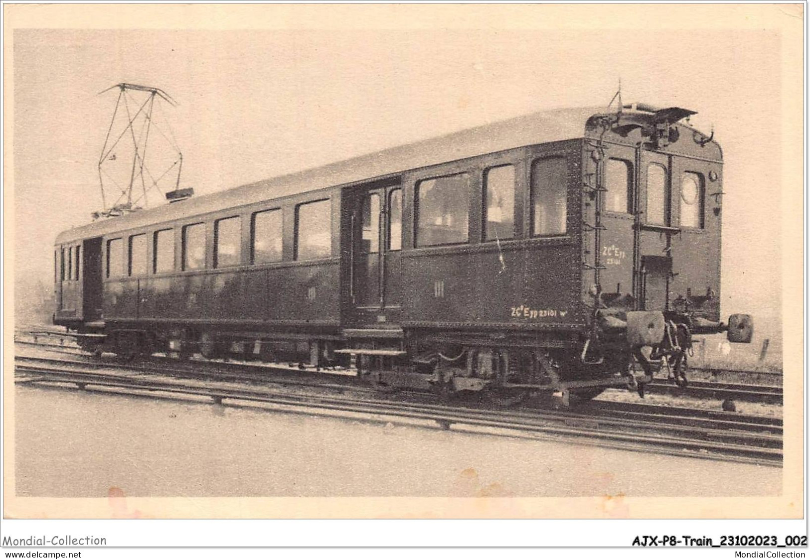 AJXP8-0733 - TRAIN - CHEMIN DE FER DE PARIS A ORLEANS - Automotrice Electrique De Banlieuse - Eisenbahnen