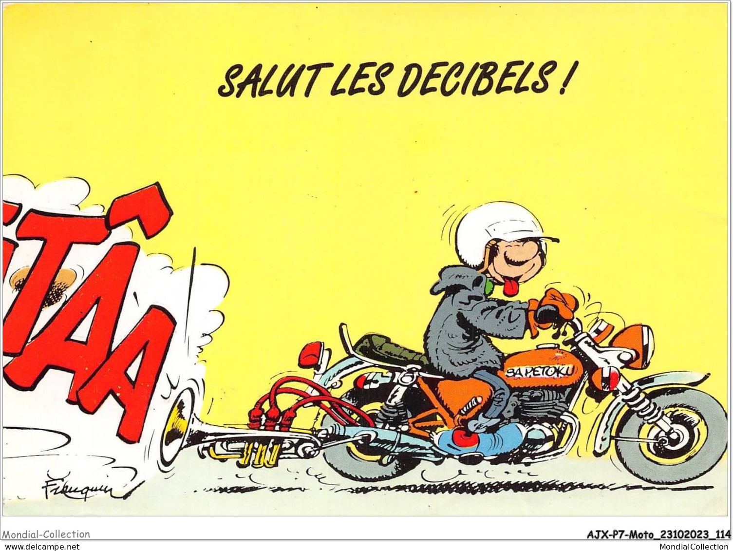 AJXP7-0729 - MOTO - SALUT LES DECIBELS - Motorfietsen