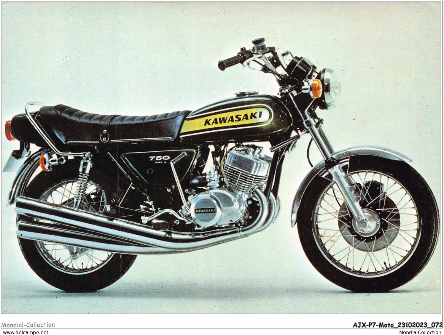 AJXP7-0708 - MOTO - KAWASAKI 750 - Motorfietsen