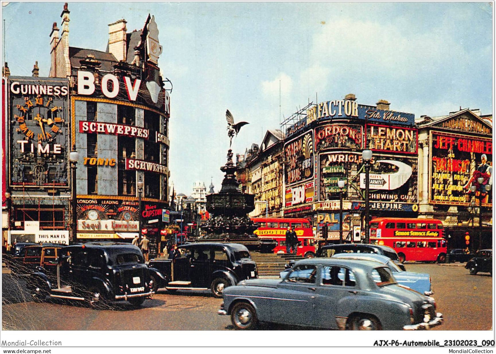 AJXP6-0619 - AUTOMOBILE - PICCADILLY CIRCUS - Busse & Reisebusse