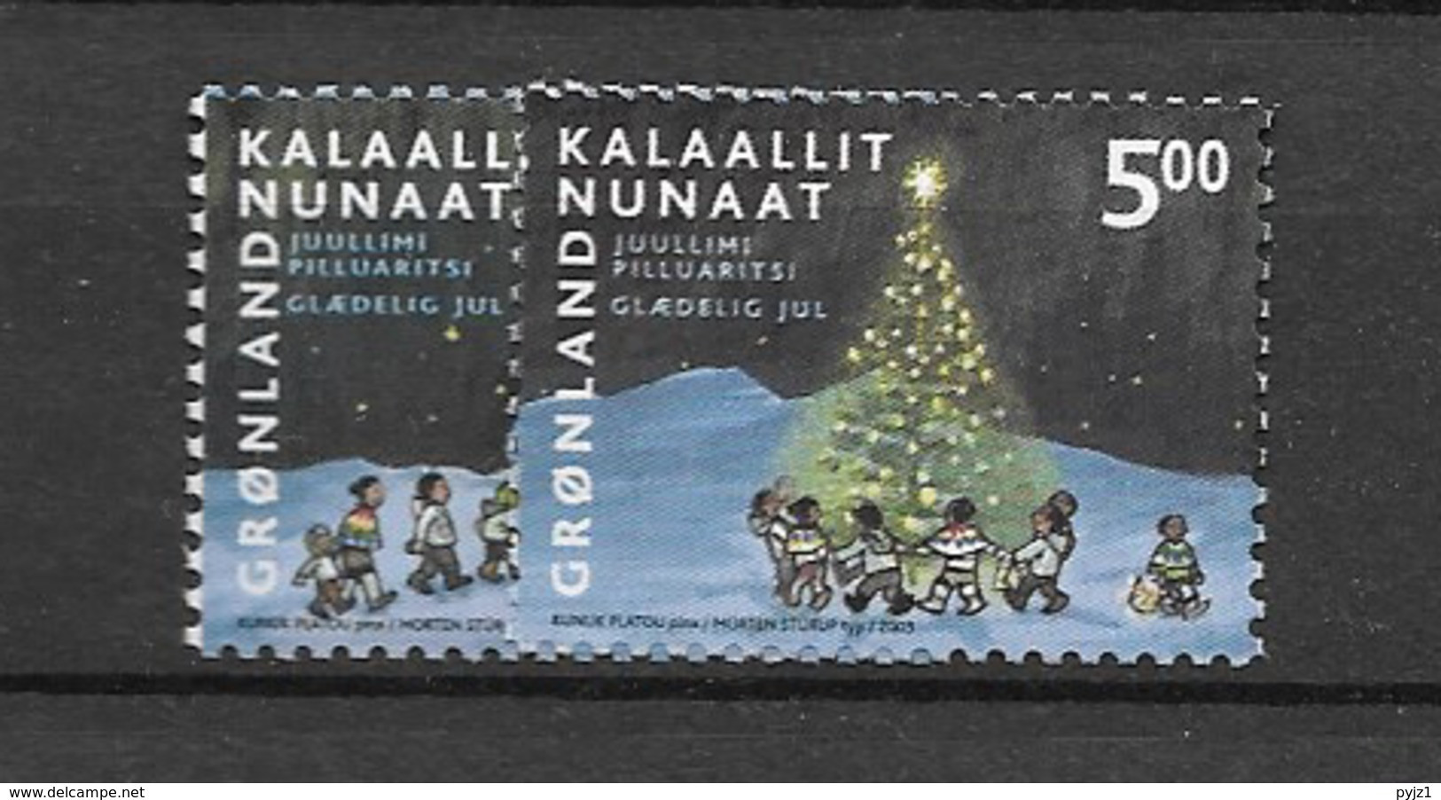 2003 MNH  Greenland, Postfris** - Ungebraucht