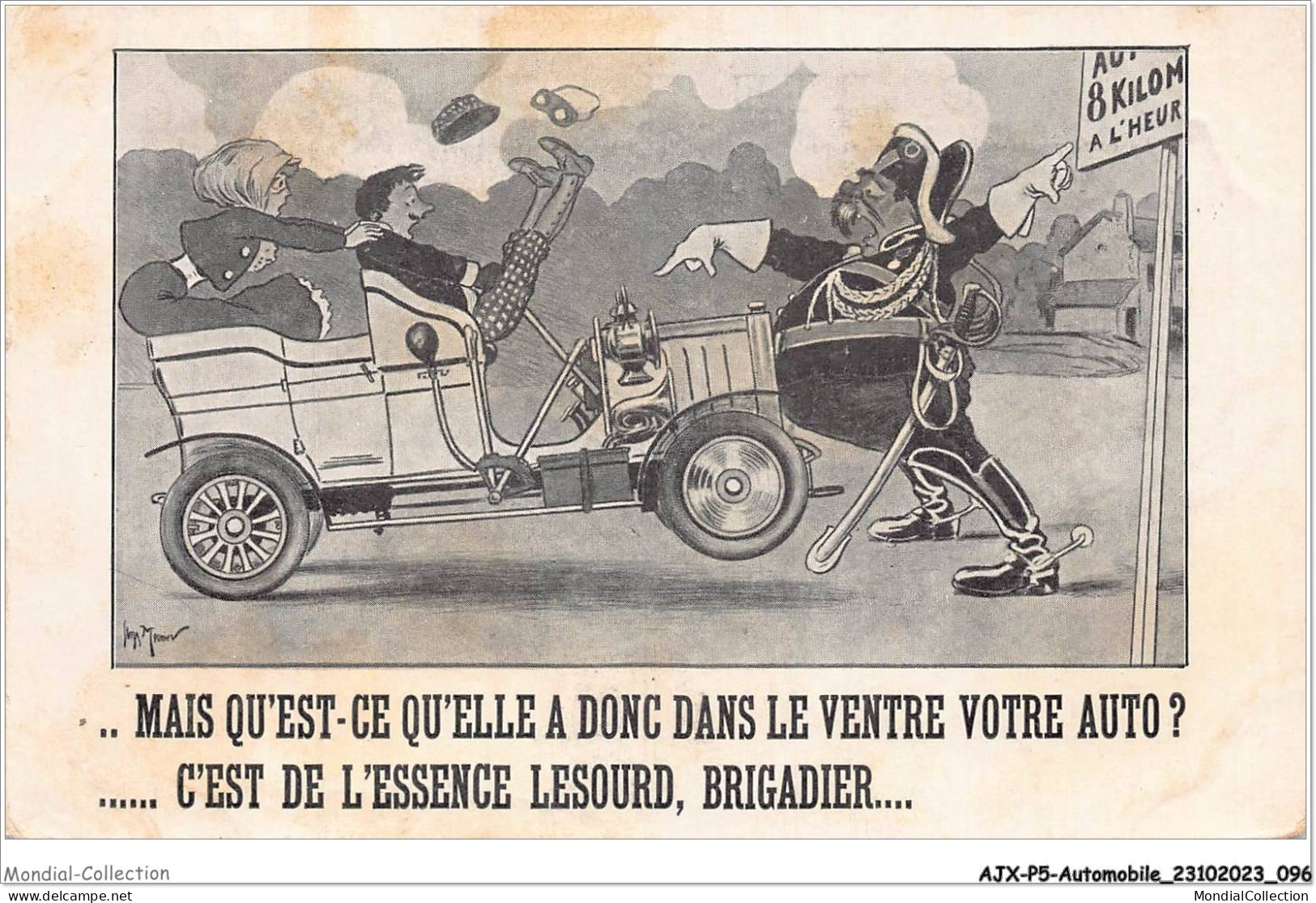 AJXP5-0527 - AUTOMOBILE - MAIS QU'EST-CE QU'ELLE A DONC DANS LE VENTRE VOTRE AUTO - Otros & Sin Clasificación