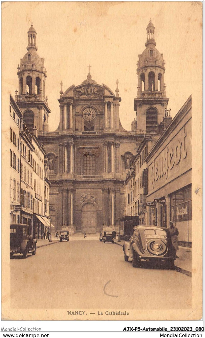 AJXP5-0519 - AUTOMOBILE - NANCY - La Cathedrale - Autobus & Pullman