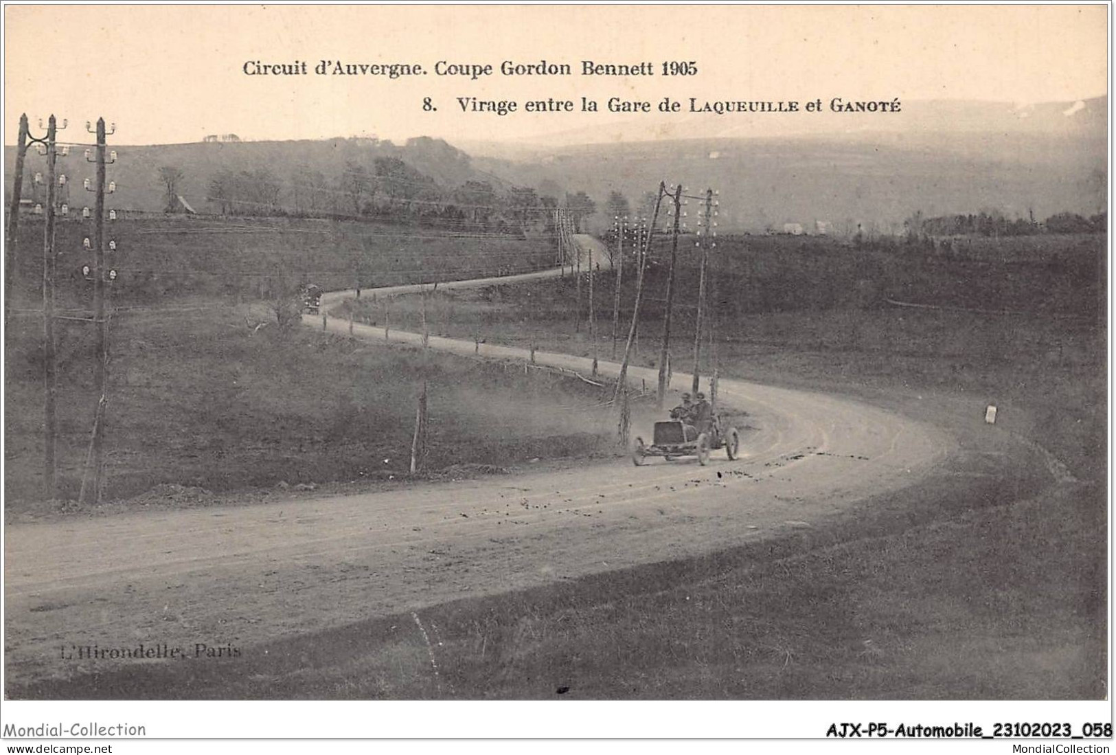 AJXP5-0508 - AUTOMOBILE - Circuit D'auvergne - Coupe Gordon Bennett 1905 - Autres & Non Classés