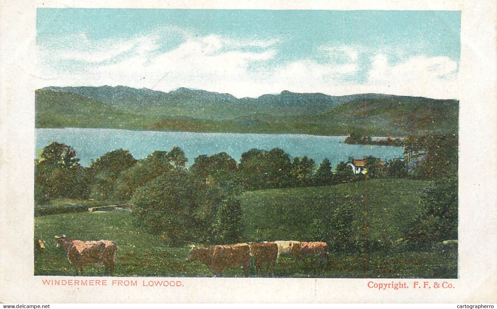 United Kingdom England Windermere From Lowood - Windermere