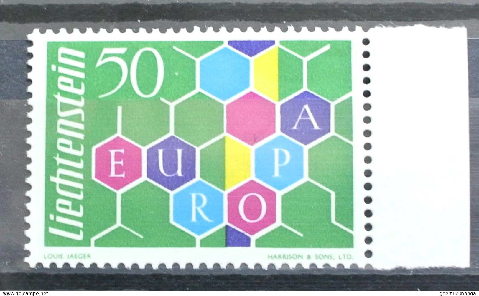 EUROPA CEPT 1960 " LIECHTENSTEIN" Michelnr 398 Sehr Schon Postfrisch € 65,00 - 1960