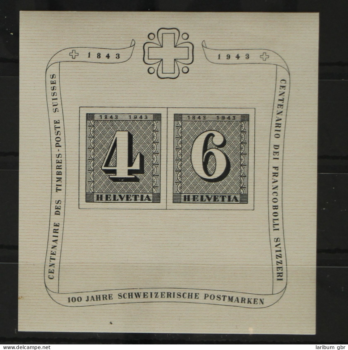 Schweiz Block 8 Postfrisch #FW420 - Sonstige & Ohne Zuordnung