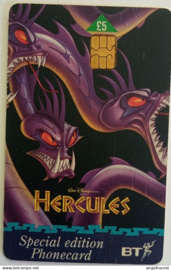 UK BT £5 Chip Card - Special Edition " Hercules " - BT Promotie