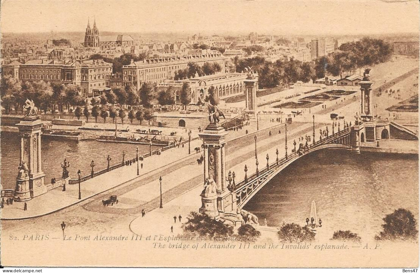 75 Paris Le Pont Alexandre-III - La Seine Et Ses Bords