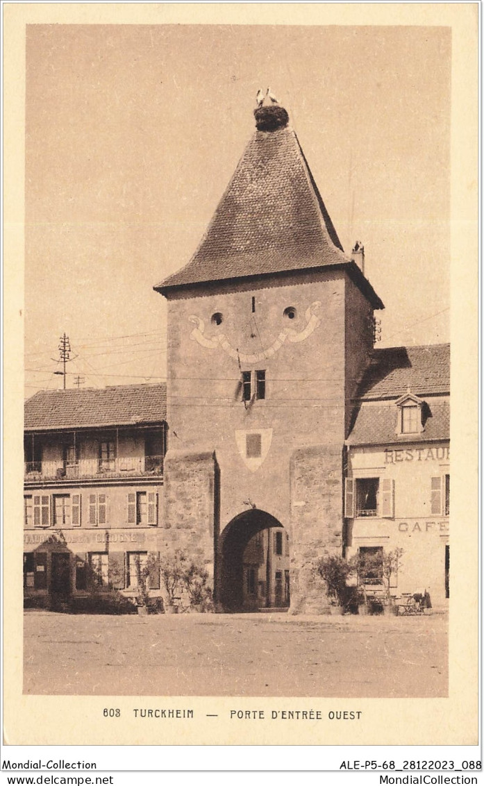 ALE1P5-68-0445 - TURCKHEIM - Porte D'entrée Ouest  - Turckheim