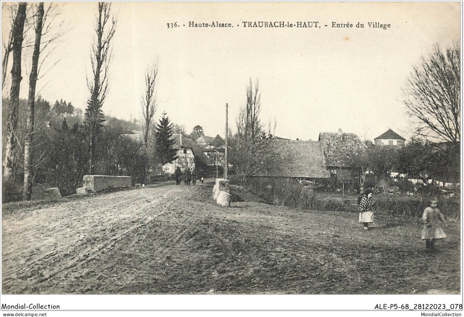 ALE1P5-68-0440 - Haute-alsace - TRAUBACH-le-HAUT - Entrée Du Village - Altkirch