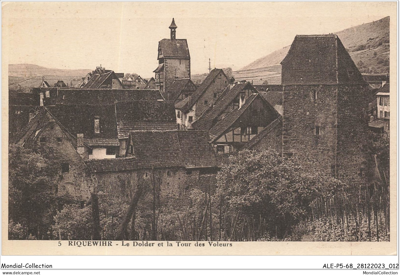 ALE1P5-68-0407 - RIQUEWIHR - Le Dolder Et La Tour Des Voleurs - Riquewihr