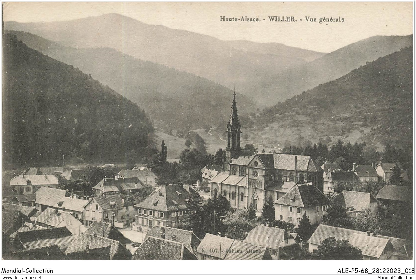 ALE1P5-68-0410 - Haute-alsace - WILLER - Vue Générale - Altkirch