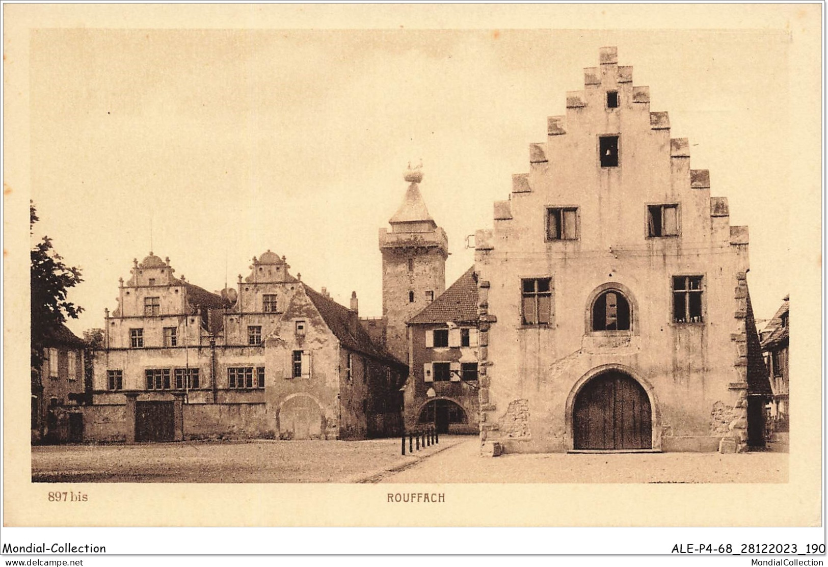 ALE1P4-68-0396 - ROUFFACH - Dentelles - Broderies - à Philippe - Mirecourt - Vosges - Rouffach