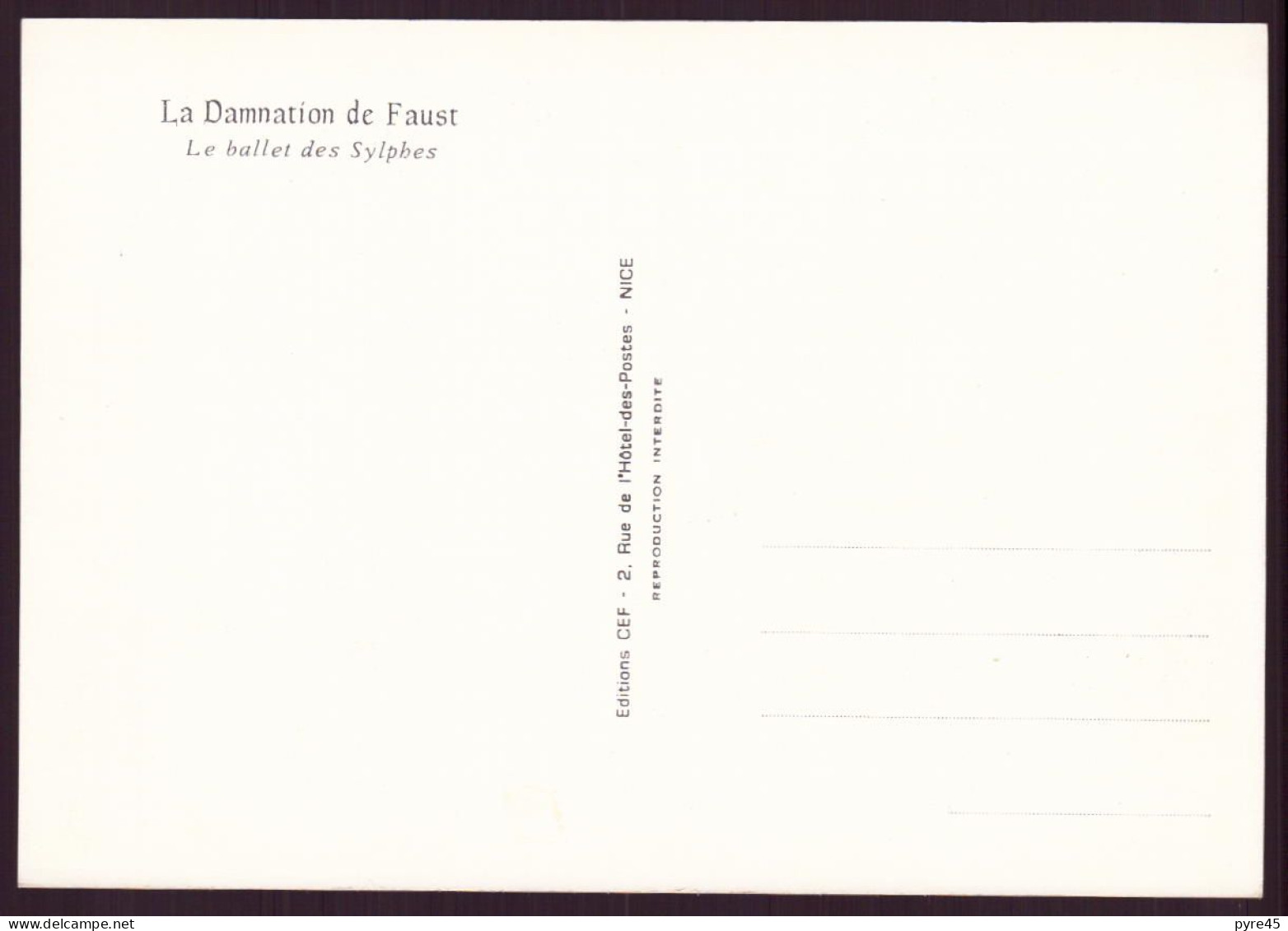 Monaco, Carte-max Du 26 Avril 1969 à Monaco " La Damnation De Faust " - Maximum Cards
