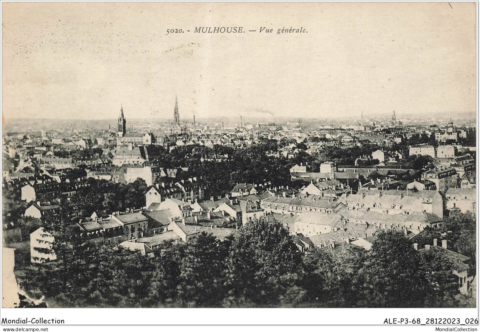 ALE1P3-68-0214 - MULHOUSE - Vue Générale - Mulhouse