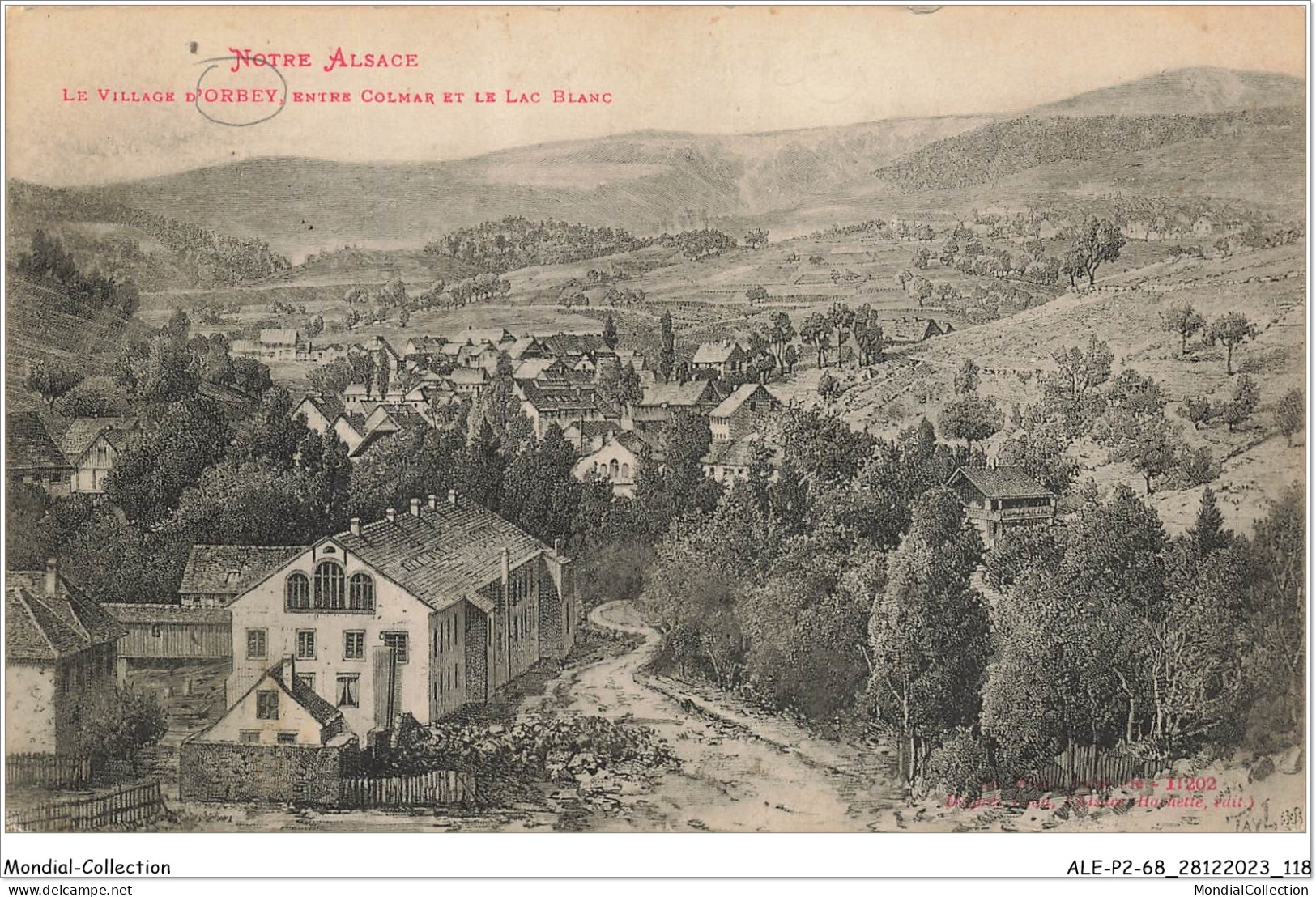 ALE1P2-68-0160 - Notre Alsace - Le Village D'ORBEY - Entre Colmar Et Le Lac Blanc - Orbey