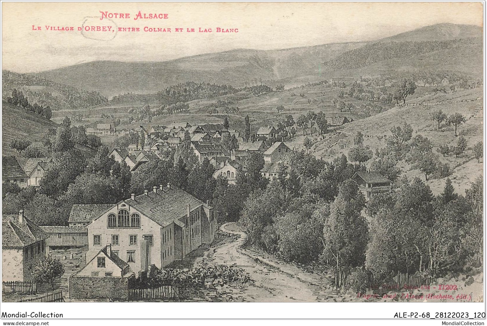 ALE1P2-68-0161 - Notre Alsace - Le Village D'ORBEY - Entre Colmar Et Le Lac Blanc - Orbey