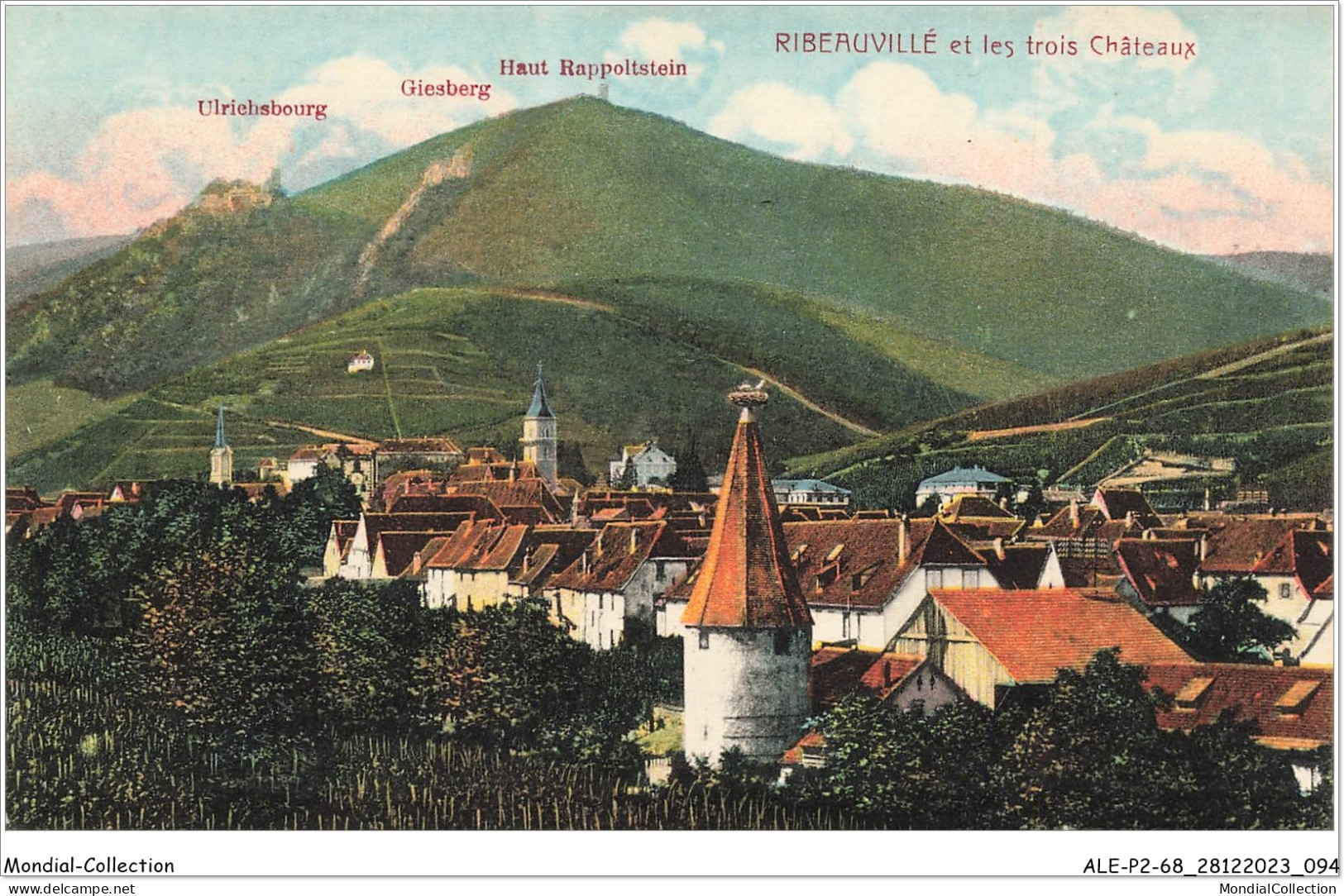 ALE1P2-68-0148 - RIBEAUVILLE - Et Les Trois Châteaux - Ribeauvillé
