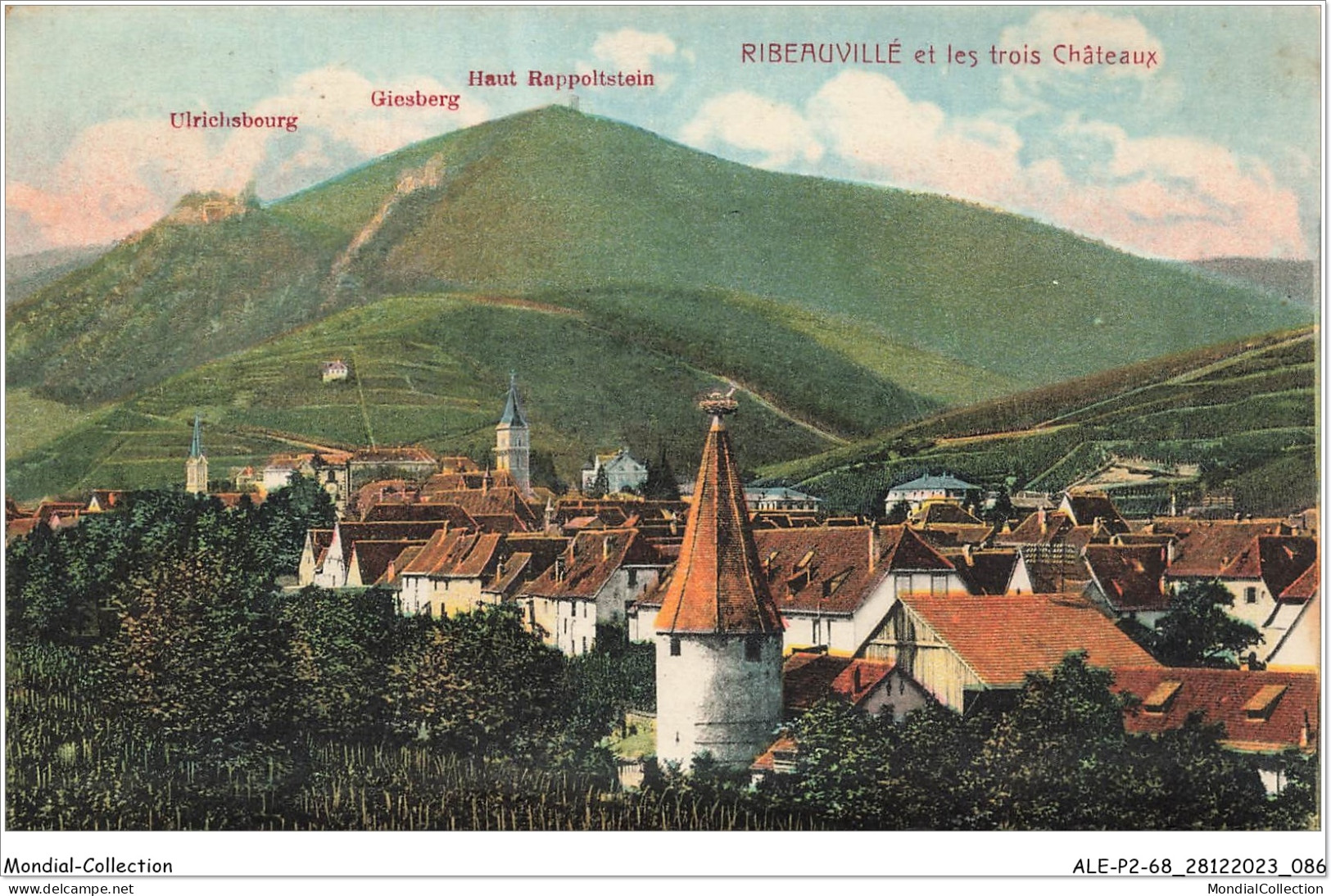 ALE1P2-68-0144 - RIBEAUVILLE - Et Les Trois Châteaux - Ribeauvillé