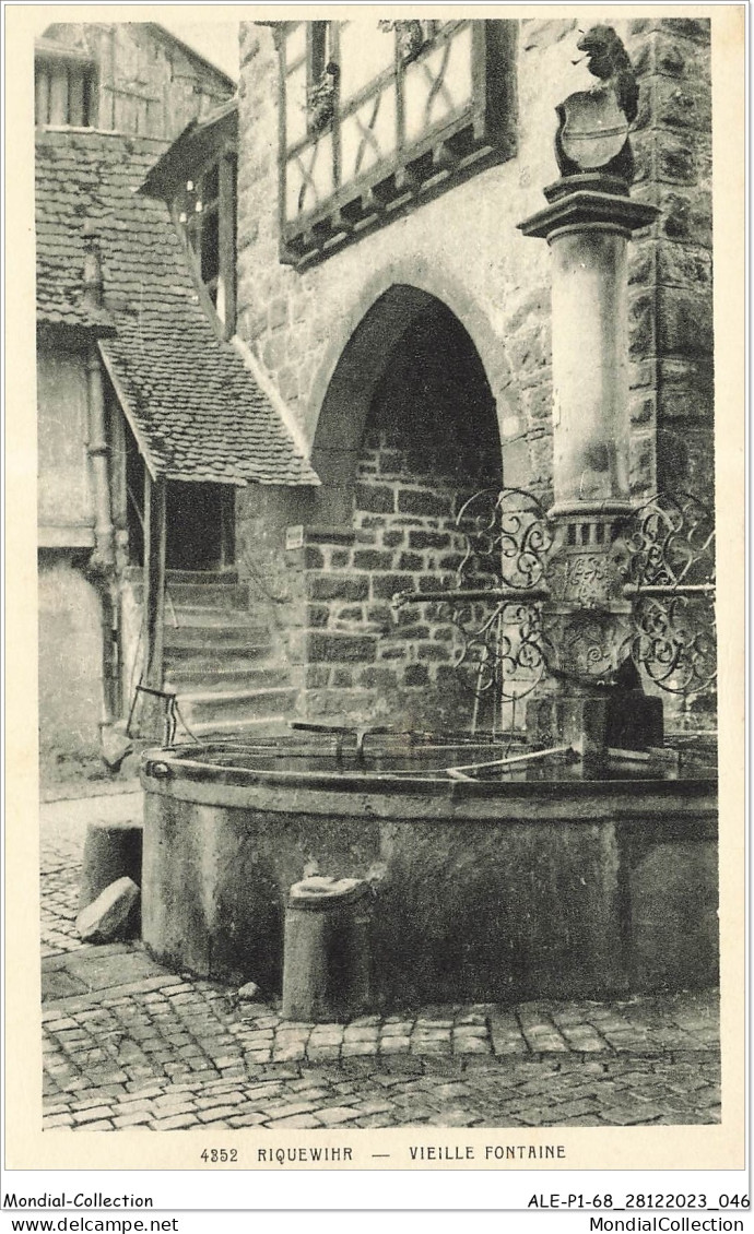 ALE1P1-68-0024 - RIQUEWIHR - Vieille Fontaine - Riquewihr