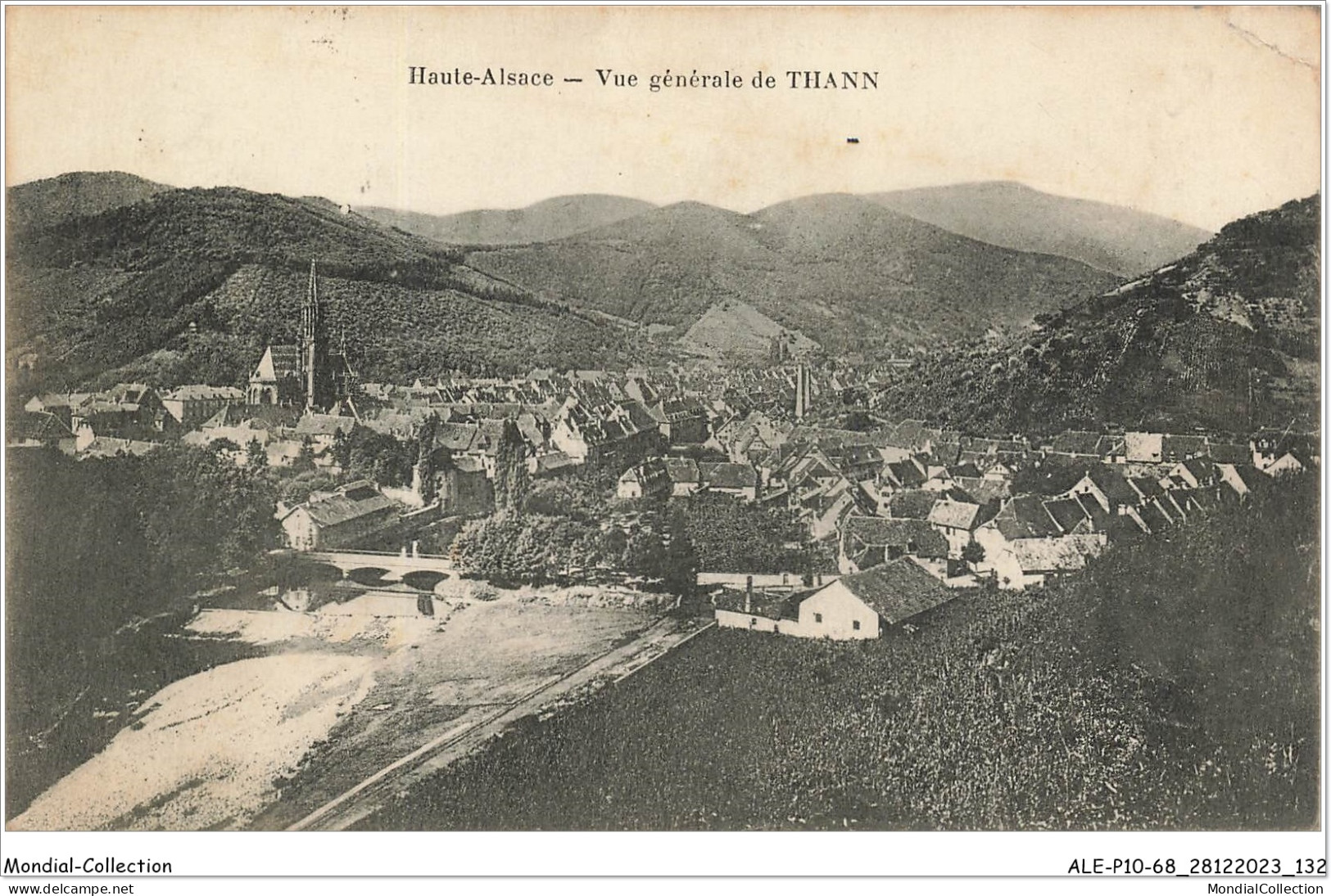 ALE2P10-68-0367 - Haute Alsace - Vue Générale De THANN   - Thann