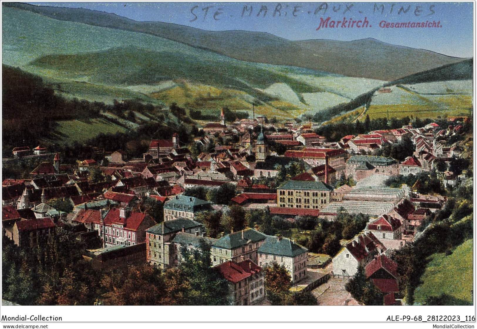 ALE2P9-68-0259 - STE-MARIE-AUX-MINES - Markirch - Gesamtansicht  - Sainte-Marie-aux-Mines