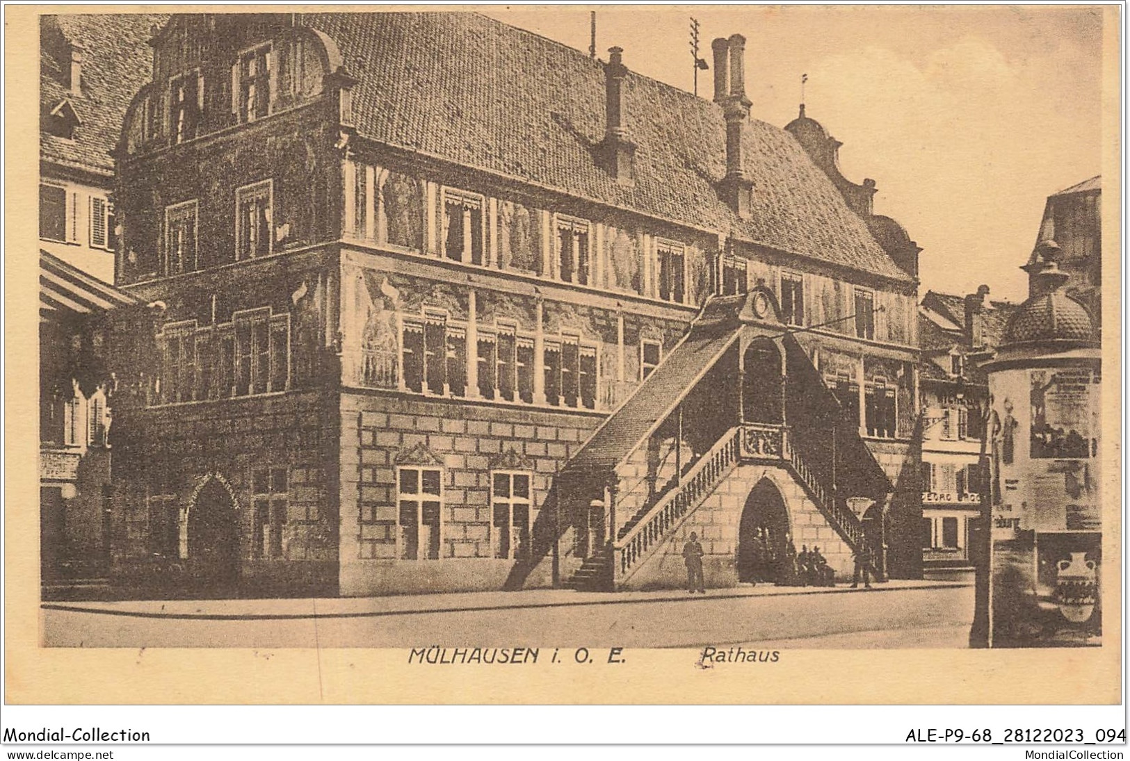 ALE2P9-68-0248 - MÜLHAUSEN - I O E - Rathaus   - Mulhouse