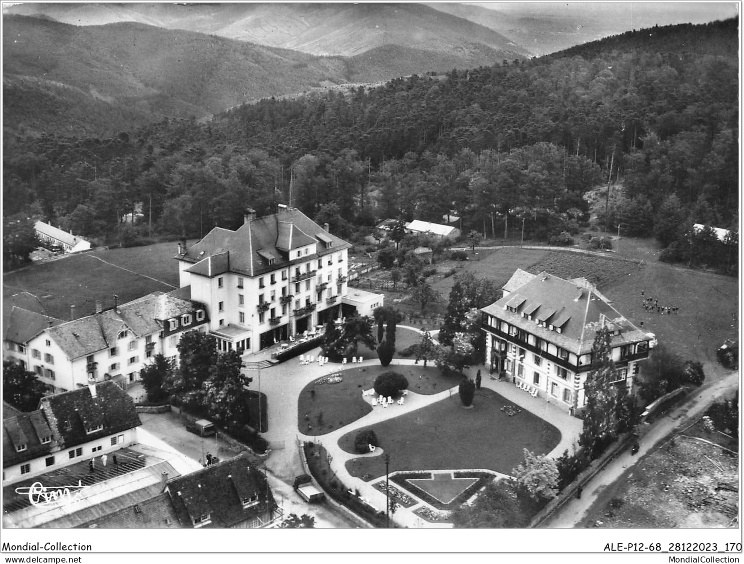 ALE2P12-68-0579 - Les TROIS-EPIS - Haut-rhin - Station Touristique - Alt 700 M - Vue Panoramique Aérienne  - Trois-Epis