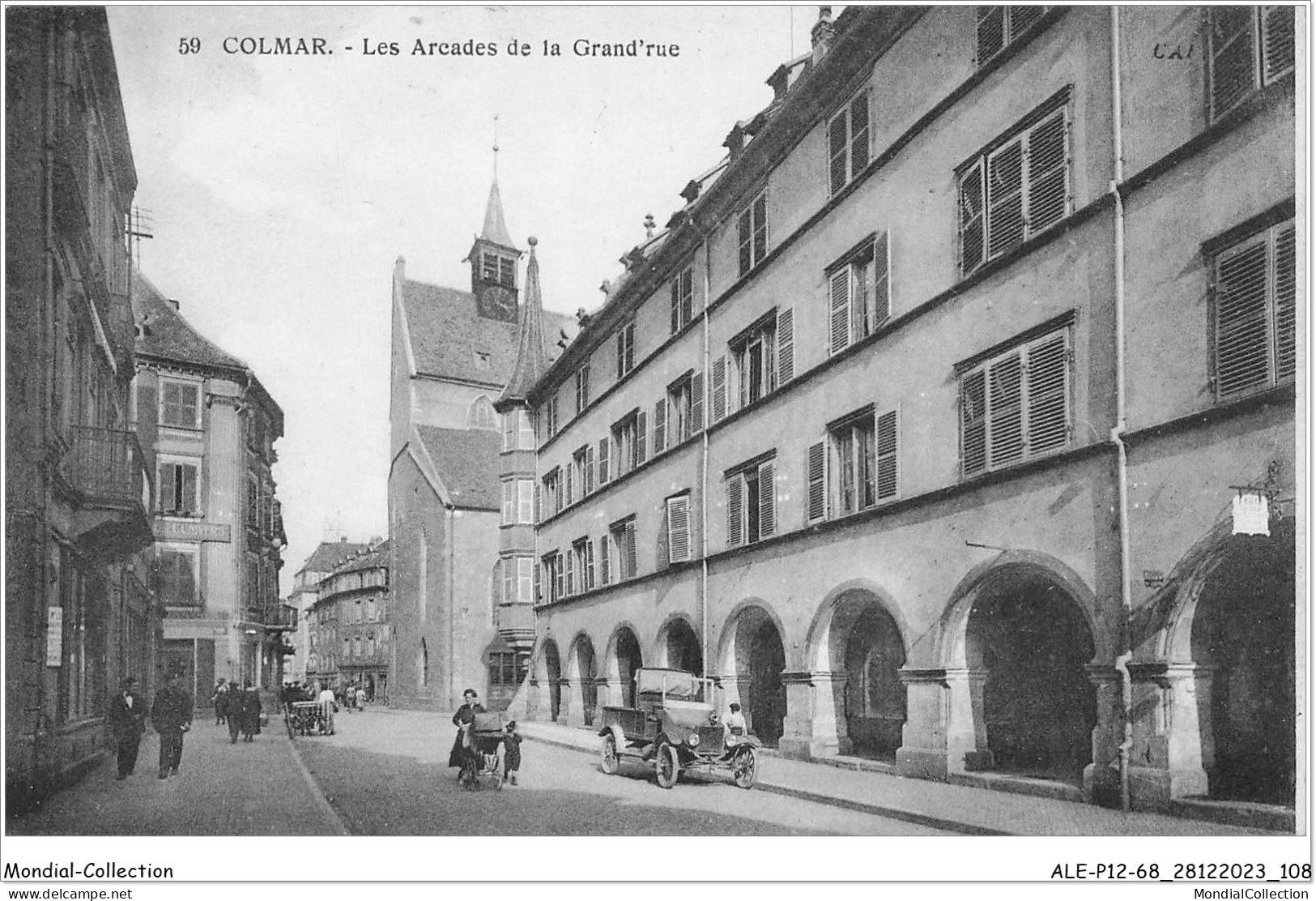 ALE2P12-68-0547 - COLMAR - Les Arcades De La Grand'rue  - Colmar