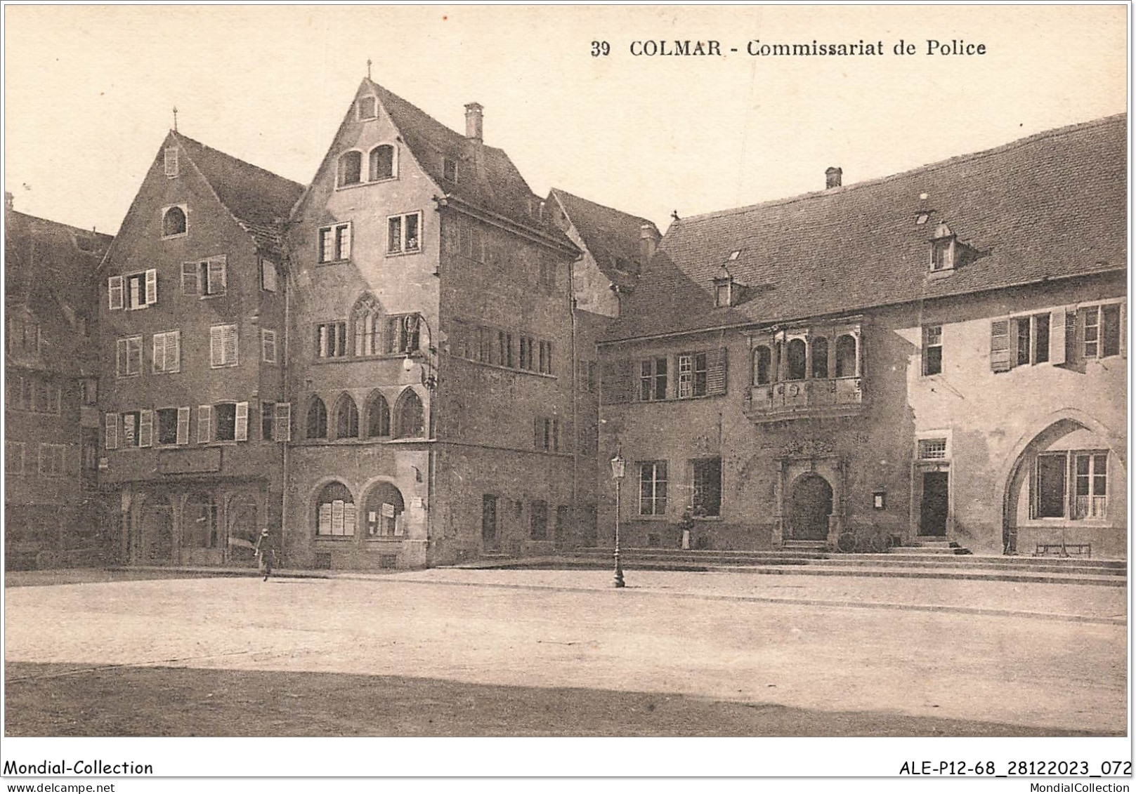 ALE2P12-68-0529 - COLMAR - Commissariat De Police  - Colmar