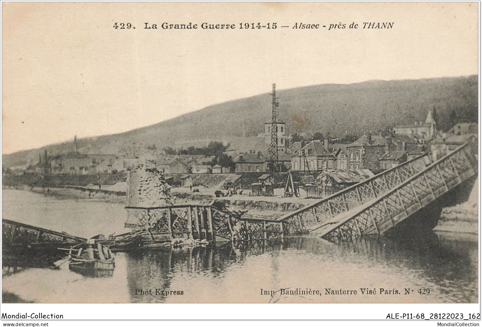 ALE2P11-68-0482 - La Grande Guerre 1914-15 - Alsace - Près De THANN  - Thann