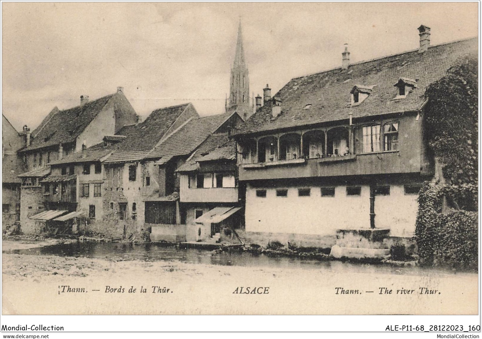 ALE2P11-68-0481 - THANN - Bords De La Thür - Alsace  - Thann