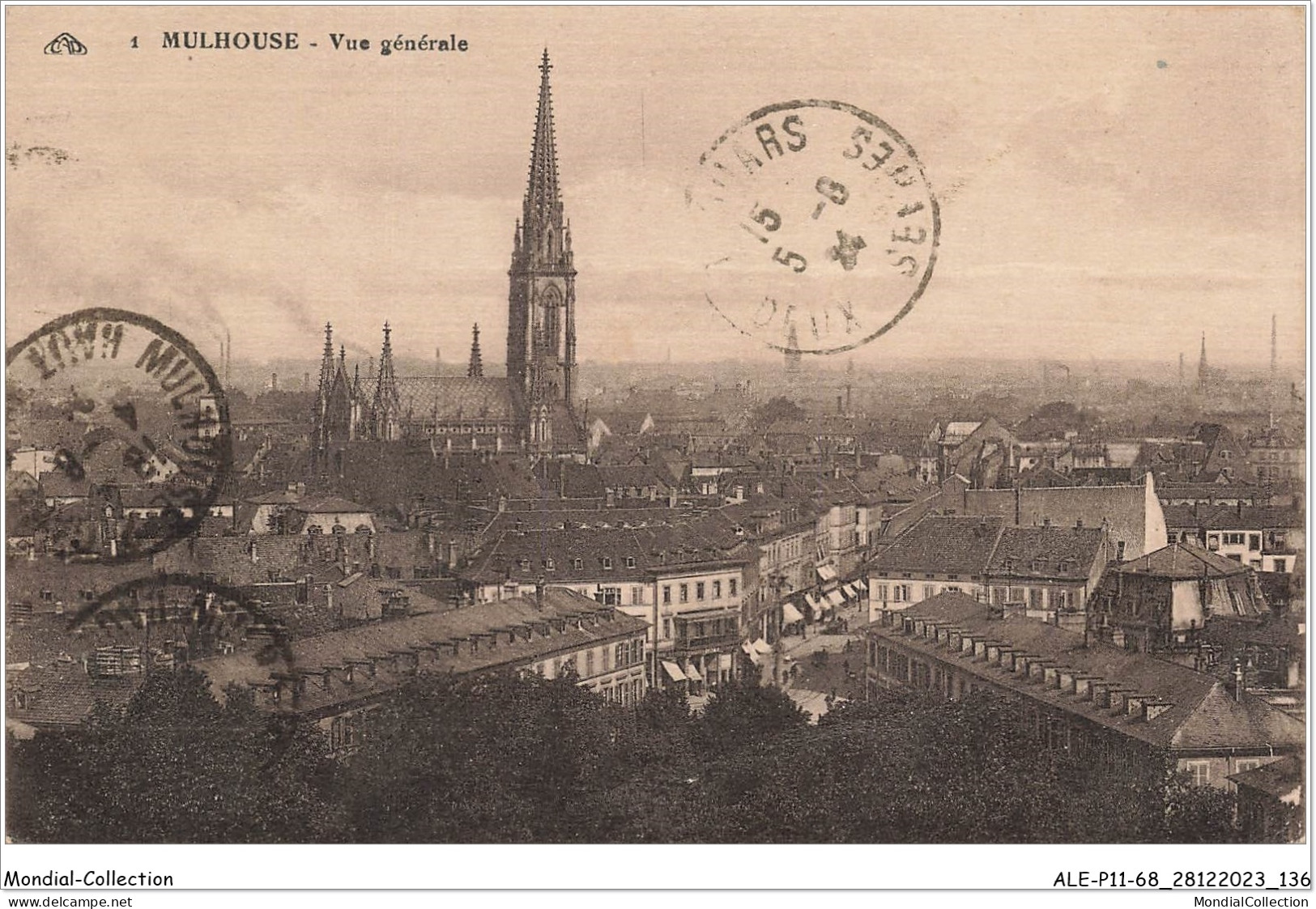 ALE2P11-68-0469 - MULHOUSE - Vue Générale  - Mulhouse