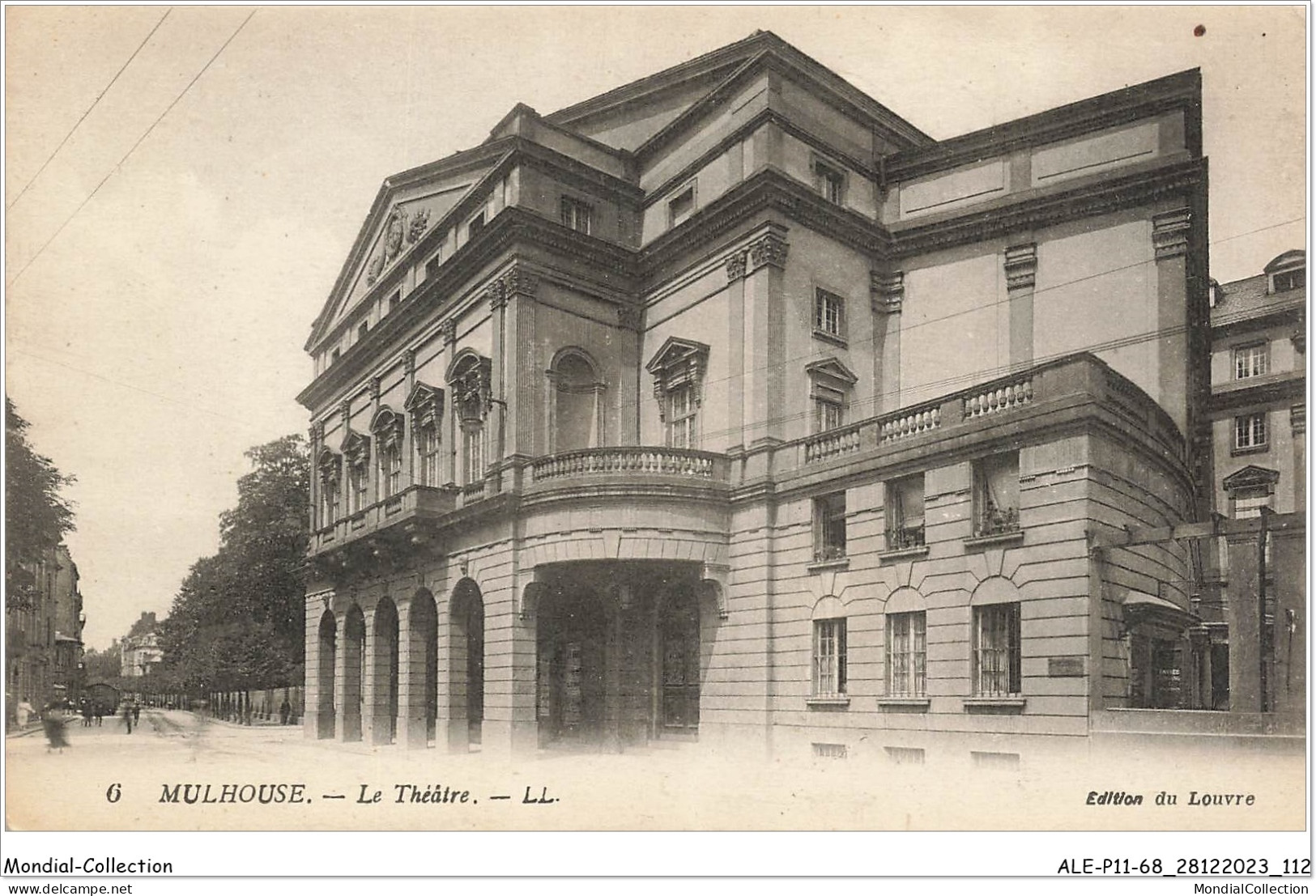 ALE2P11-68-0457 - MULHOUSE - Le Théâtre - LL  - Mulhouse