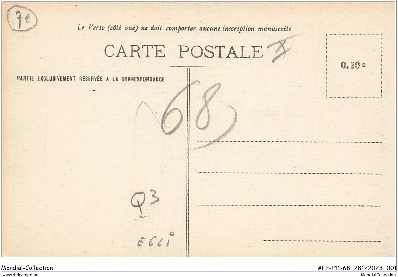 ALE2P11-68-0401 - TROIS-EPIS - Alt 700 M - Trois-Epis