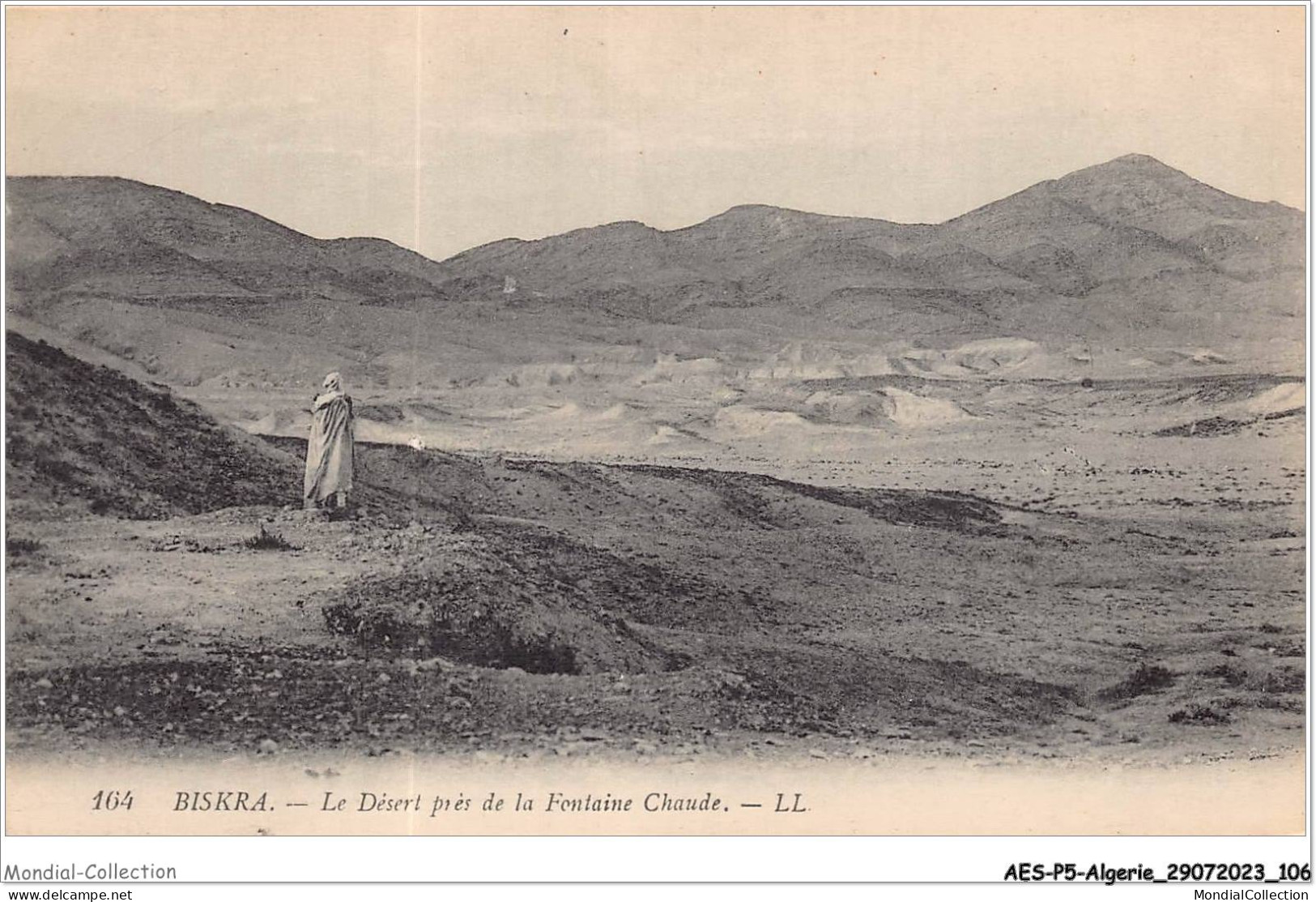 AESP5-ALGERIE-0447 - BISKRA - Le Désert Près De La Fontaine Chaude  - Biskra