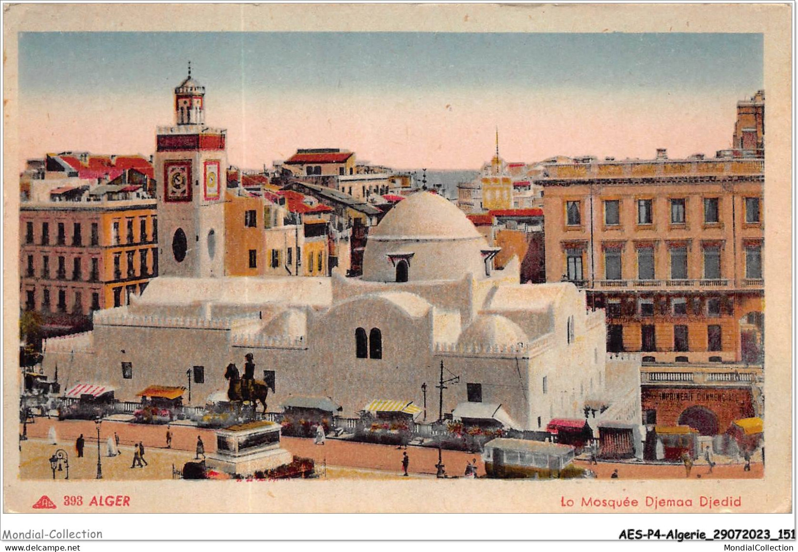 AESP4-ALGERIE-0369 - ALGER - La Mosquée Djemaa Djedid  - Algeri