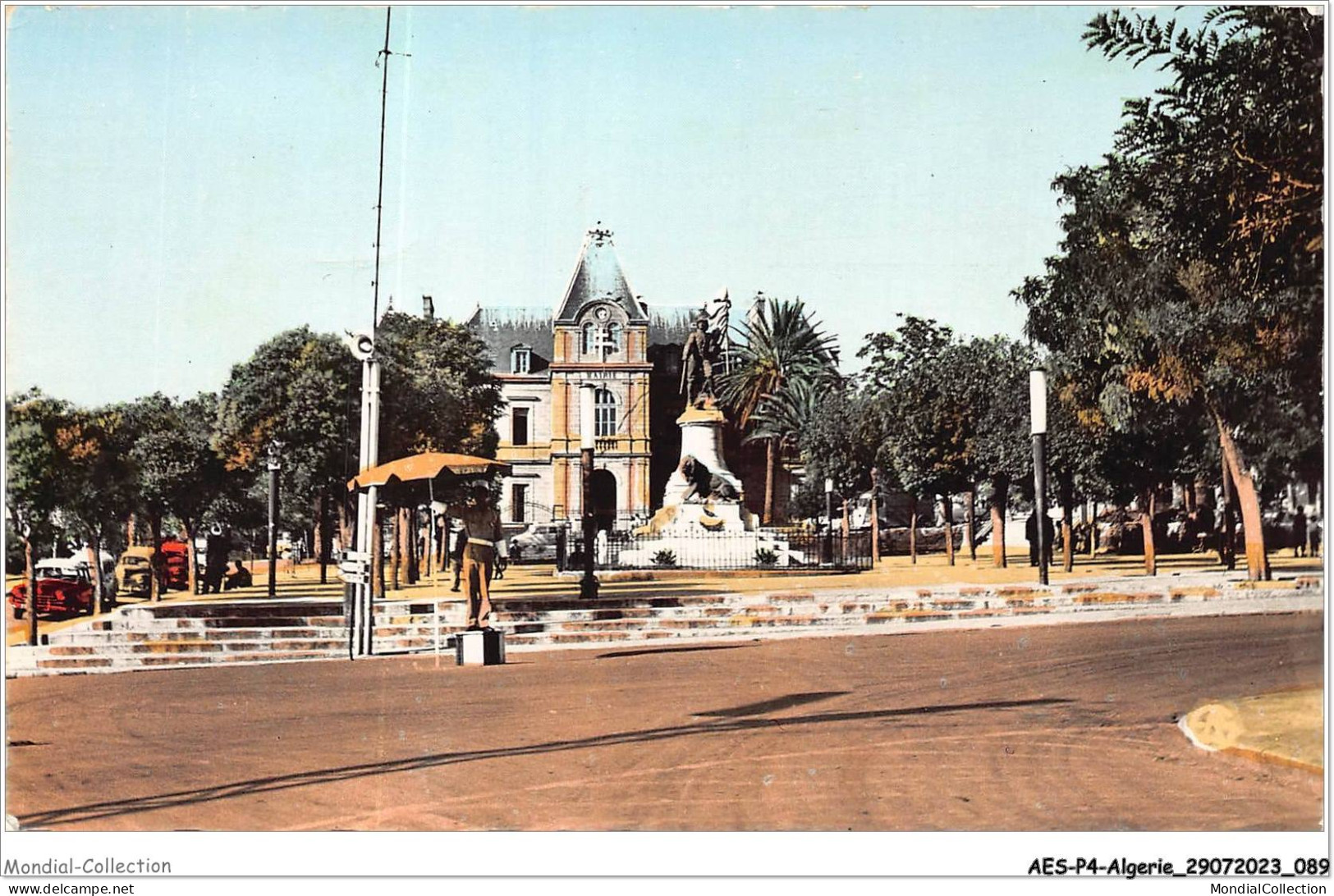 AESP4-ALGERIE-0338 - SAIDA - La Place De La Mairie  - Saida