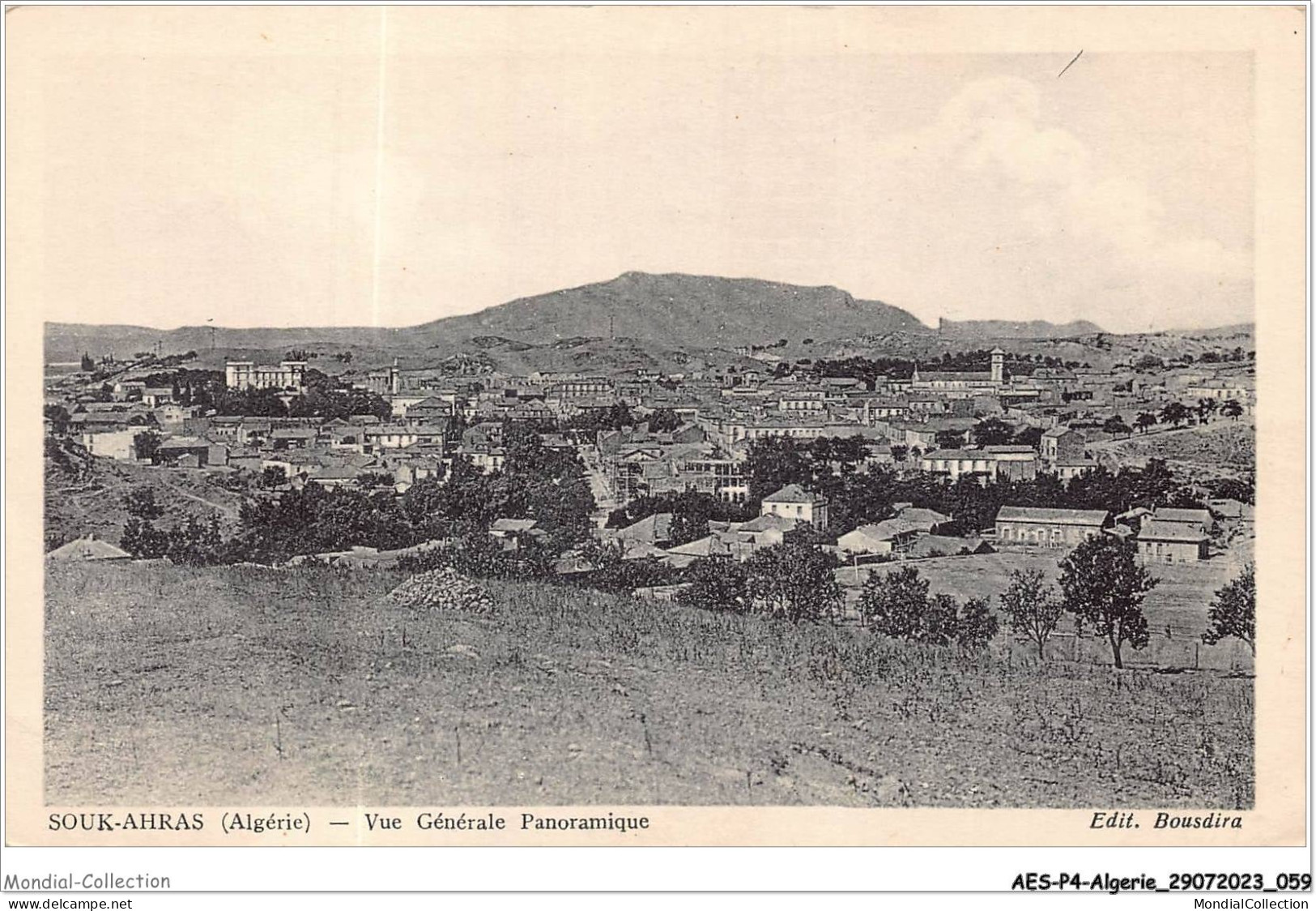 AESP4-ALGERIE-0323 - SOUK-AHRAS - Vue Générale Panoramique  - Souk Ahras