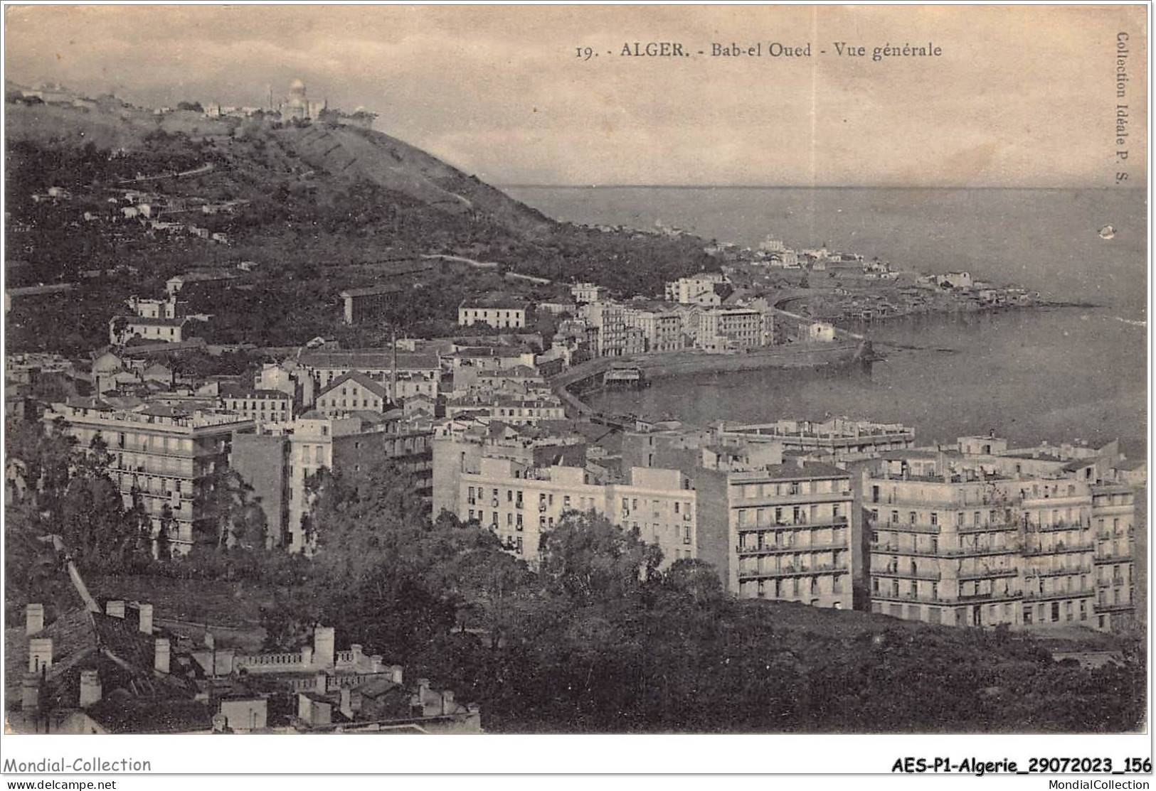 AESP1-ALGERIE-0079 - ALGER - Bab-el Oued - Vue Générale  - Alger