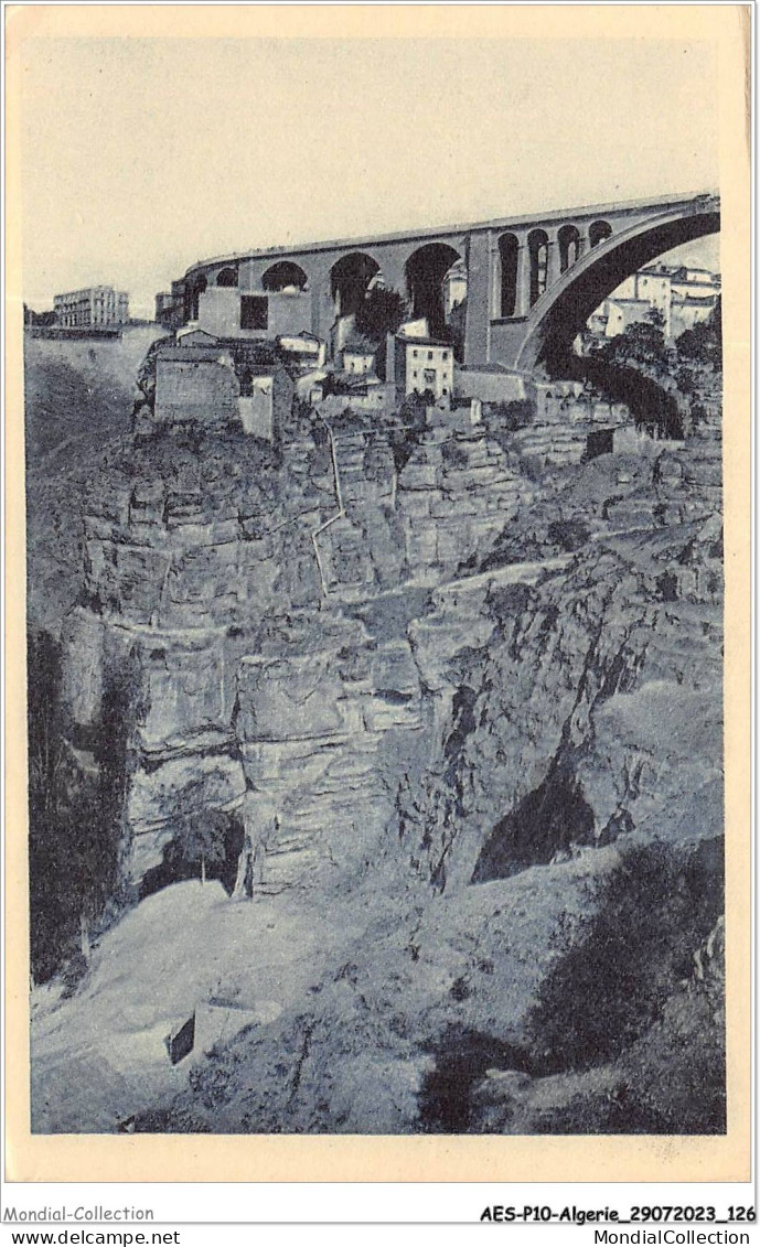 AESP10-ALGERIE-0942 - CONSTANTINE - Pont Et Pointe De Sidi Rached  - Konstantinopel